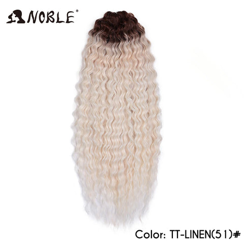 Noble Hair Synthetic Twist Crochet Curly Hair 24 Inch Ombre