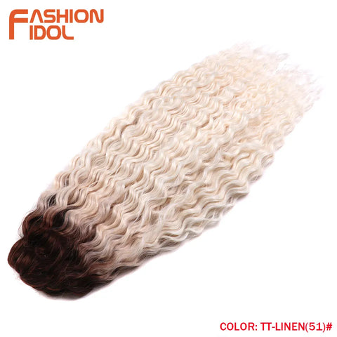 Ariel Hair Synthetic Twist Crochet Curly Hair Extensions