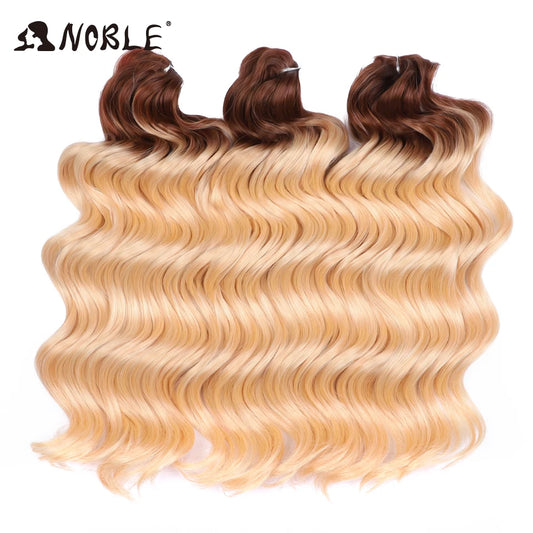 Noble Synthetic Twist Crochet Curly Hair 16“ Rainbow Color