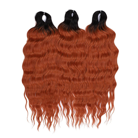 Anna 24 Inch Synthetic Hair Water Wave Braiding Hair Extensions