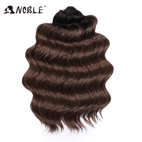 Noble Synthetic Twist Crochet Curly Hair 16“ Rainbow Color