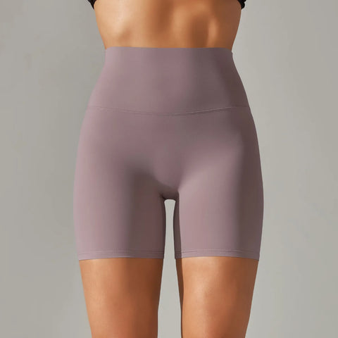 Summer High-Waist Push-Up Yoga Shorts – Fitness, Gym & Bike Shorts for Women