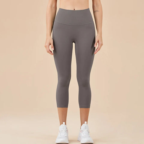 SOISOU Dames Yoga Capri Broek met Hoge Taille - 13 Levendige Kleuren