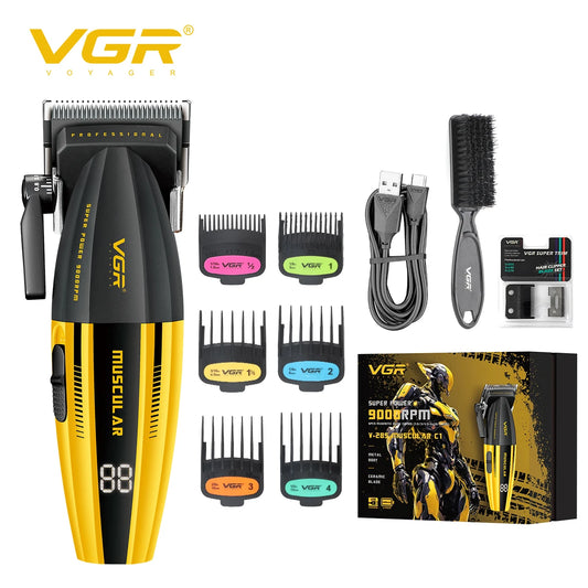 VGR 285 new hair clipper with personalized and cool body, powerful hair trimmer, multifunctional hair clipper, personal protecti
