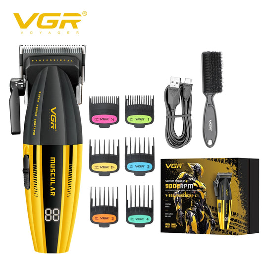 VGR 285 new hair clipper with personalized and cool body, powerful hair trimmer, multifunctional hair clipper, personal protecti