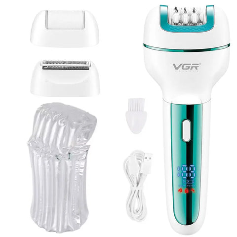 Original VGR 3in1 Epilator Women Electric Shaver
