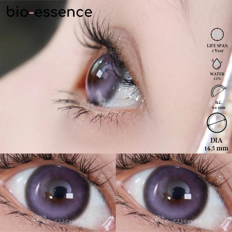 Bio-essence Korean Colored Contact Lenses - Pink Anime Cosplay