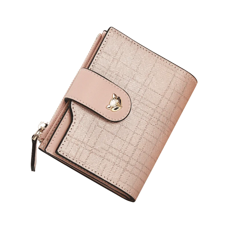 FOXER 2025 Cowhide Leather Women's Mini Clutch Wallet