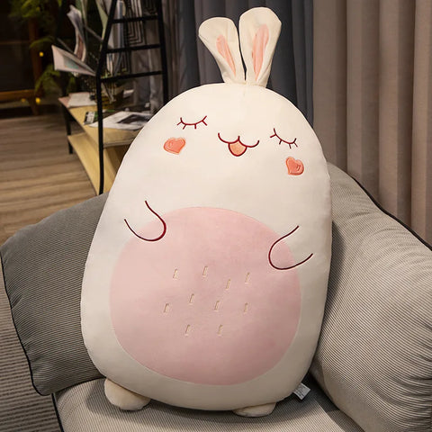 Little Animals Plush Toy – 45–80cm Squishy Dinosaur, Pig, Penguin & Bear Soft Cushion Doll