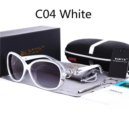 BARCUR Vintage Gepolariseerde Zonnebril – Designer Unisex Brillen