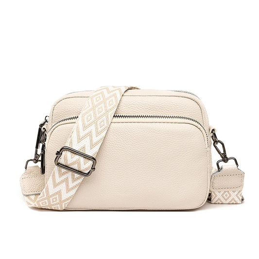 Luxury Soft Cowhide Leather Ladies Messenger Bag
