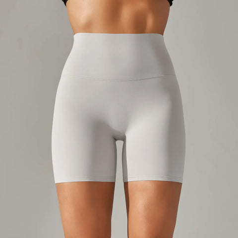 Summer High-Waist Push-Up Yoga Shorts – Fitness, Gym & Bike Shorts for Women