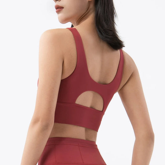 SOISOU Women's Sports Bra - Breathable, Comfortable, Stylish Athletic Wear