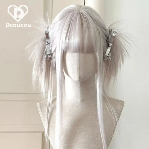 Ashley Wig for Women - Straight Lolita Cute Braided Y2K Cosplay