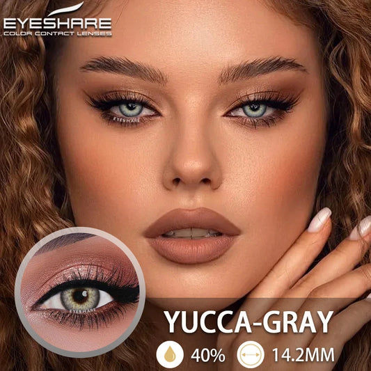 EYESHARE Natural Color Contact Lenses - Brown