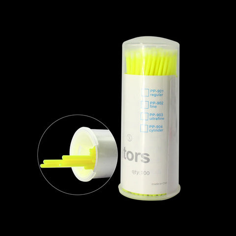 AILEISHI 100PCS Eyelash Extension Cleaning Swabs