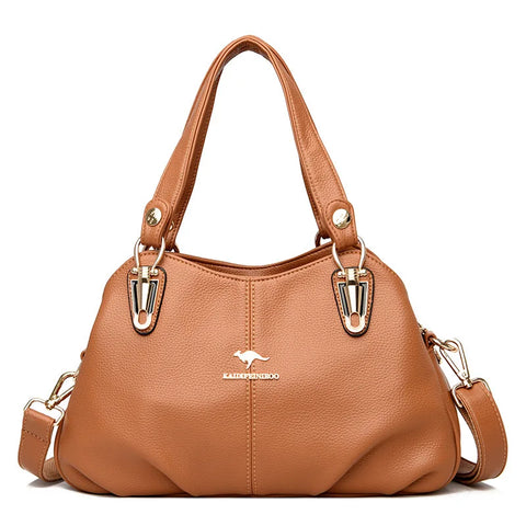 Luxury Retro Leather Crossbody Handbag for Women 2023