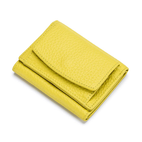 Zency Genuine Leather Wallet Case for Women - Stylish Mini Coin Purse & Card Holder