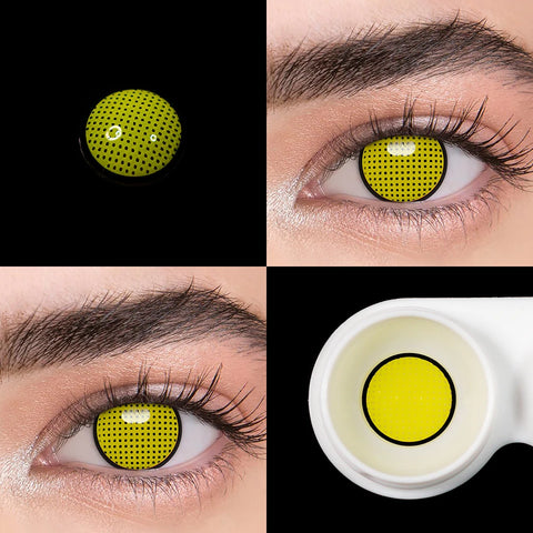 UYAAI Roze Cosplay Contactlens - Grote Pupillen Multicolor 