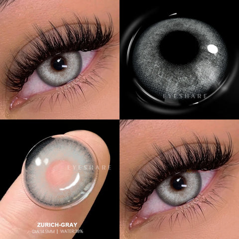 EYESHARE Gray Colored Contact Lenses