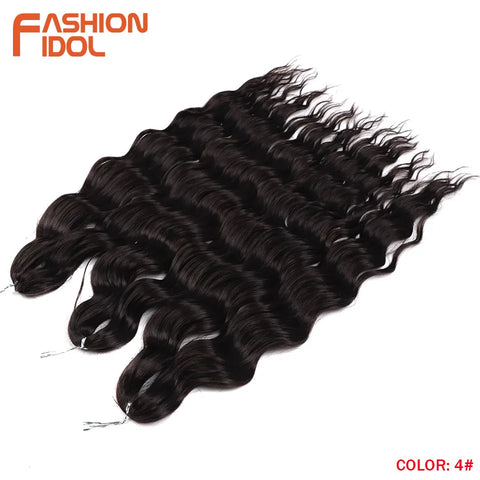 Anna 24 Inch Synthetic Hair Water Wave Braiding Hair Extensions