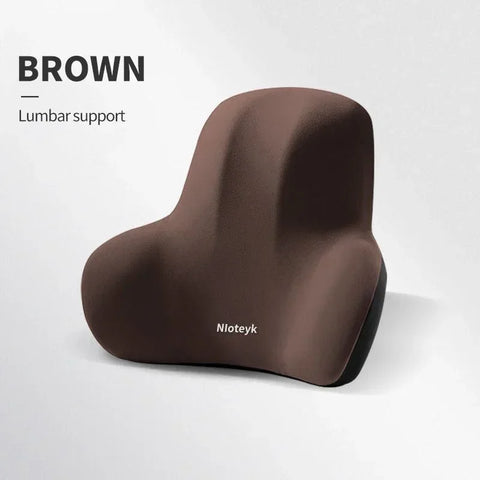 Car Memory Foam Neck and Lumbar Support Cushion