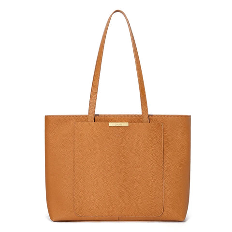 Cnoles Elegant Genuine Leather Handbag for Ladies - Fashionable & Functional Women's Bag