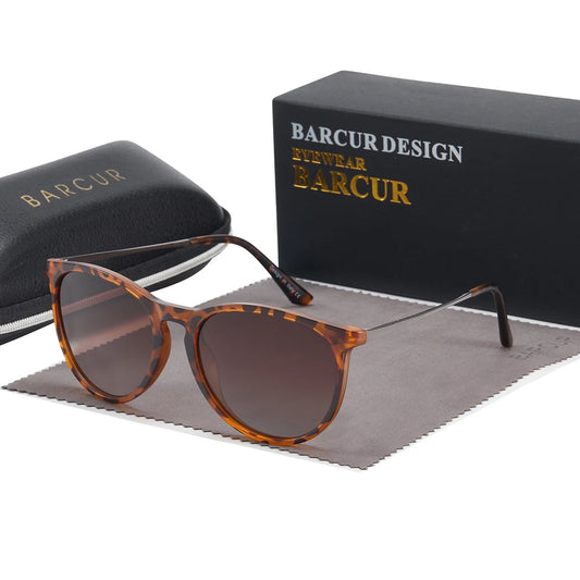 BARCUR Classic gepolariseerde zonnebril – Essentiële UV400 unisex zonnebrillen voor autorijden en vrije tijd