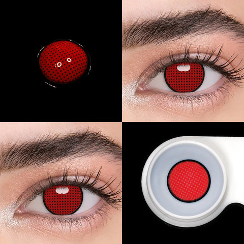 UYAAI Roze Cosplay Contactlens - Grote Pupillen Multicolor 