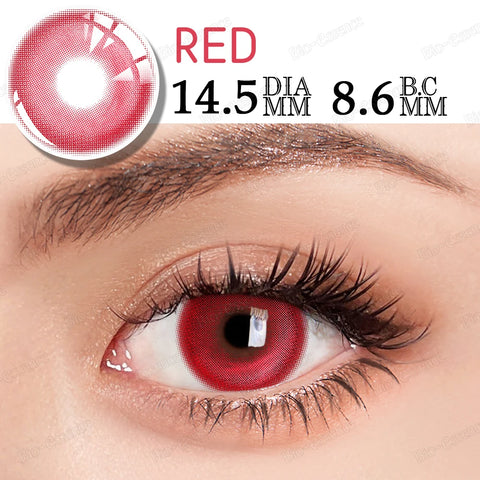 Bio-essence Colorcon Colored Contact Lenses - Pink Anime Cosplay