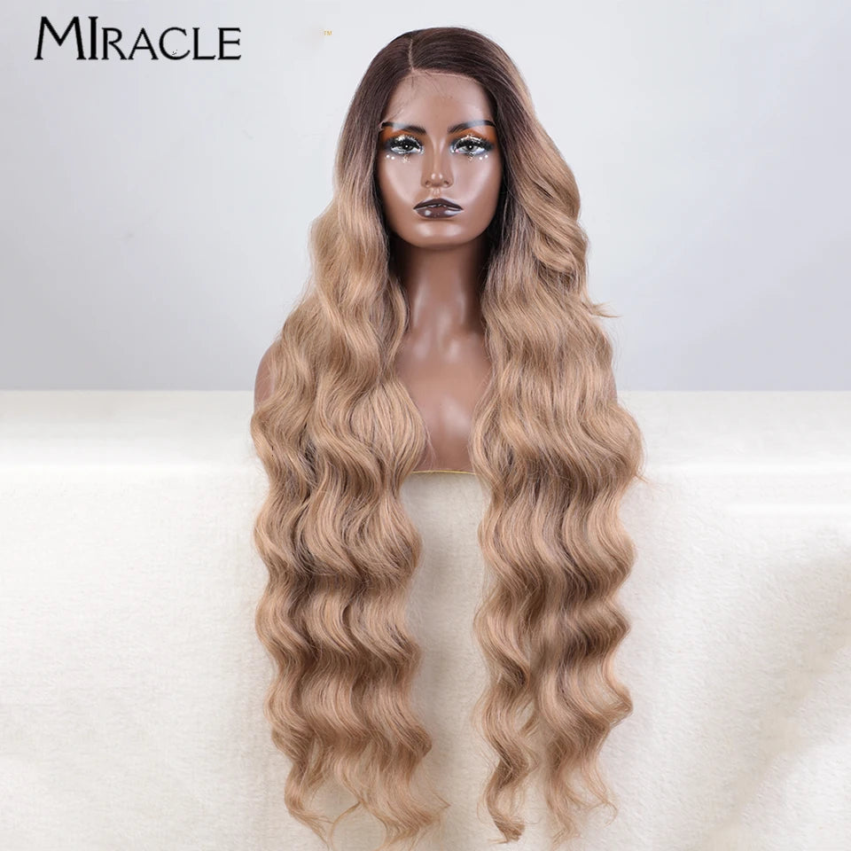 MIRACLE Deep Loose Wave Synthetic Wig for Women