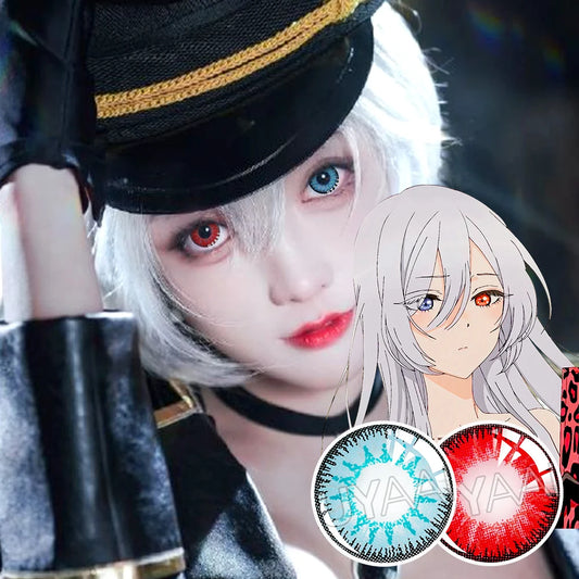Bio-essence Cosplay Color Contact Lenses - Purple & Pink