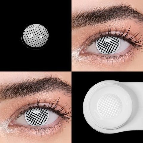 UYAAI Roze Cosplay Contactlens - Grote Pupillen Multicolor 