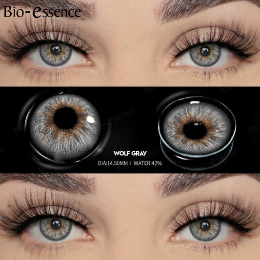 Bio-essence Wolf Gray Colored Contact Lenses